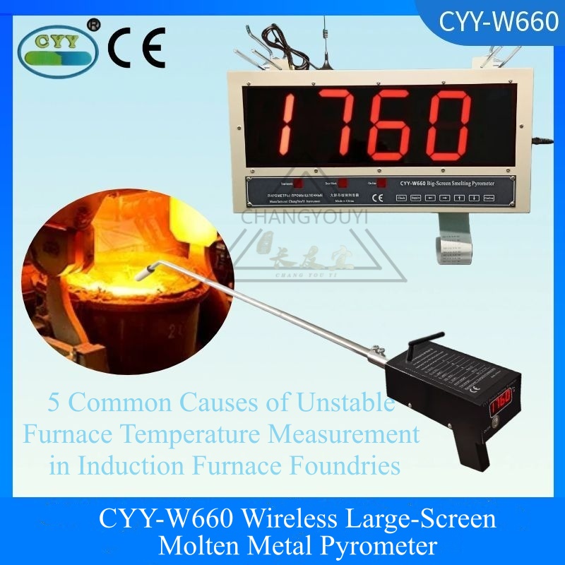 5 Common Causes of Unstable Furnace Temperature Measurement in Induction Furnace Foundries.jpg